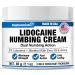 Lidocaine Numbing Cream Maximum Strength: Long Lasting Painless Topical Numb - Extra Relief with Lidocaine Menthol Arnica and Emu Oil 2.1oz/ 60g