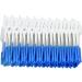 160pcs Blue Interdental Cleaning Brushes - Soft Disposable Dental Floss & Toothpicks for Adults & Kids | Oral Care Essentials - Buy Online on GoSupps.com