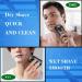 Buy Electric Mini Razor Shaver for Men - Portable Waterproof USB C Charge - Perfect for Travel & Home Use (Gray - Buy Online on GoSupps.com