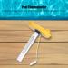 Buy Kcabrtet Cartoon Shape Floating Pool Thermometer - Accurate Temperature Meter with / Display for International Shipping - Buy Online on GoSupps.com