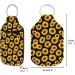Dreaweet Fashion Hand Sanitizer Holders Set - Mini Travel Bottles Keychain Carriers with Boho Mandala Flower Design (Set of 2) - Buy Online on GoSupps.com