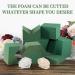 Toopify 6 Pcs Floral Foam  Wet and Dry Floral Foam Blocks Flower Arrangement Kit for Fresh or Silk Artificial Flowers (Green  9" L x 3.1" W x 4.3" H) 6pack - Buy Online on GoSupps.com