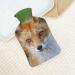 Buy Animal Fox Hot Water Bottle with Plush Cover - Hand Warmer for Adults & Kids | 26.5X15.3cm - International Shipping Available - Buy Online on GoSupps.com
