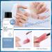 Morovan Poly Gel Slip Solution: 120ml Nail Extension Gel Liquid Anti stick Gel Solution with Brush Cup Nail Cleaner Nail Tips Clip Poly Nail Gel Liquid Solution for Beginners Easy DIY Poly Gel Nail - Buy Online on GoSupps.com
