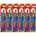 Colgate PJ Masks Toothbrush for Toddlers & Little Children with Suction Cup, Kids 2-5 Years Old, Extra Soft, Pack of 6