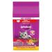 WHISKAS Meaty Selections Adult Dry Cat Food With Real Chicken 2kg bag