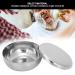 Ankroyu Razor-Soap Peel - Premium Men's Stainless Steel Shaving Bowl & Lid | Beard Care & Foam Cup | Ultimate Shaving Tool (Silver) - Buy Online on GoSupps.com