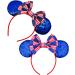 4th of July Striped Flag Mouse Ears Headband for Kids and Women - DIY Hair Accessories - Buy Online on GoSupps.com