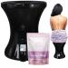 Magic V Steam Yoni Steam Kit Comes with 6 Ready to Steam Yoni Steam Herbs Tea Bags for V Cleansing, Moisturizing, Feminine Odor, Ph Balance & Postpartum Care Black Edition