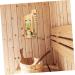 Premium Sauna Timer Glass Tube Hourglass - 15 & 2 Minutes Rotating Sand Timer for Sauna Oven & Beach Use - Buy Online on GoSupps.com
