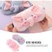 EXCEART 2Pcs Adjustable Cartoon Elephant Eye Cover | Sleeping Blindfold for Shading | Sleep Accessories - Buy Online on GoSupps.com
