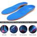Full Length Metatarsal Arch Support Insoles for Flat Feet & Plantar Fasciitis - UK-10 (Size 11.42 Blue) - Buy Online on GoSupps.com