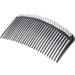 Obahdirry Bling Bling Triple Rows Crystal Black Comb Hair Pin for Women - Buy Online on GoSupps.com