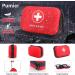 263pcs Waterproof Home Car First Aid Kit - Essential for Camping, Travel, Office, Boat, Sports, Businesses, Hiking - Emergency Survival (PUMIER) - Buy Online on GoSupps.com
