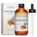 PHATOIL Organic Sweet Almond Oil for Skin 118 ml (4 fl.oz) USDA Certified Organic Cold Pressed Almond Oil in Glass Bottle for Hair Face Body Moisturizer Carrier Oil for DIY Massage Sweet Almond Oil 4 Fl Oz (Pack of 1)
