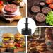 Protable Press Burger Press Patty Maker Maker Mold Perfect for Burgers Patties Cooking BBQ Kitchen Supply Black - Buy Online on GoSupps.com