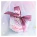 Candy Box Creative Romantic Marbled Candy Box Wedding Supplies And Pink Party Supplies Baby Shower Paper Sweet Chocolate (25/50/100 Pcs) (Color : Purple Ribbon Size : 50pcs)