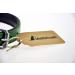 Sniffing Fans Leather Dog Collar - Padded and Robust for Large Medium & Small Dogs (S - 24-30cm Green) - International Shipping - Buy Online on GoSupps.com