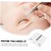 minkissy 1pc Eyelash Spacer Eyelash Gasket Glass Eye Lash Stand Eyelash Crystal Pallet Grafting Pad Lash Grafting Plate Tool Lash Trays Lash Grafting Gasket Acrylic Auxiliary White Epoxy - Buy Online on GoSupps.com