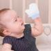FOMIYES Baby Stop Thumb Sucking Finger Guard - Breathable Mesh Infant Anti-Sucking Gloves (Blue) | 1 Pair - Buy Online on GoSupps.com