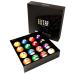 ELITER SPORTS  - Premium Pool Balls Made of Phenolic Resin 5A Grade - Billiard Balls Regulation Size and Weight 2-1/4" - Complete 16 Pool Balls Billiard Set.