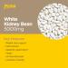 White Kidney Bean Extract 5000mg 120 Tablets - Carb Control & Weight Management | Blood Glucose Support | Vegan UK Made | GMP Approved | MOBU - Buy Online on GoSupps.com