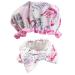 Vintage Cosmetic Co. Pink Flamingo Make-Up Headband & Shower Cap Set | Stylish & Functional - Buy Online on GoSupps.com