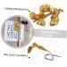 ABOOFAN 15 Pcs Christmas Faux Fruit Skewers Christmas Berries Stems Holiday Berry Garland Artificial Berry Stems Christmas Tree Picks Artificial Christmas Picks Wire Gold Powder Plant - Buy Online on GoSupps.com