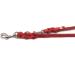 Adjustable Fat Leather Dog Leash for Small & Large Dogs - 2m 2.4m 2.8m 3.5m 5m - Red - Durable & Stylish - Buy Online on GoSupps.com