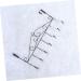 STOBAZA Office Coat Hanger 7 Over Door Towel Mounted Hooks Cloth Hanging Holder Clothes Hook Coat Rack No Trace Kitchen Hanger Black 43.00X23.00X5.00CM - Buy Online on GoSupps.com