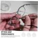 Uonlytech 2 Glasses Convex Gasket Optical Shop Convex Gaskets Fixing Glasses Plastic Gaskets Sunglasses Washer - Buy Online on GoSupps.com