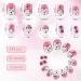 GETUOPT 140 Pieces Children Nails Kids False Nails Girls Cartoon Press on Fake Nails Colorful Pre-Glue Full Cover Nails Cute Short Acrylic Artificial Nail Tips Kits for Kids (Cat) - Buy Online on GoSupps.com