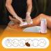 Roll On Wax Roller Kit for Hair Removal - Portable Waxing Kit with 2 Honey Roller Wax Cartridges & 100 Wax Strips - Large Area Hair Removal at Home - Buy Online on GoSupps.com