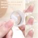 4-Piece Nail Art Stamper Kit | Silicone Clear Stamps & Scraper | DIY Manicure Tools for French Nail Design - Buy Online on GoSupps.com
