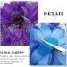 Edary Flower Feather Hair Clips Rose veil Fascinator Hairpin Corsage Barrettes and Pins Rose Hair Accessories Clip Elastic Wedding for Women and Girls - Buy Online on GoSupps.com
