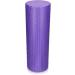Navaris Pilates Foam Roller 45cm - Violet Fascia Roll for Back Fitness & Massage - Ideal for Yoga & Pilates - Buy Online on GoSupps.com