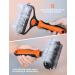 Malsipree 2-in-1 Dog & Cat Brush - Ultimate Pet Fur Care for Long & Short Hair - Big Orange Brush for De-Shedding & Knot Prevention - Buy Online on GoSupps.com
