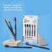 The Humble Co. Plant-Based Toothbrush Set - 5 Eco-Friendly Vegan Brushes with Sensitive Bristles | Dentist Recommended Oral Care in 5 Colors - Buy Online on GoSupps.com