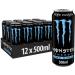 Monster Energy Ultra Fiesta 12x500ml - Zero Sugar Zero Calorie Classic Energy Taste - Buy Online on GoSupps.com