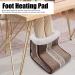 Fdit Soft Electric Foot Warmers - Noiseless Heated Foot Warmer EU Plug 110-240V with 4-Level Timing for Home Use - Buy Online on GoSupps.com
