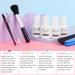 REDNEE Nail Dip Powder Starter Kit 12 Colors with Gel Liquid Set and Manicure Tools - Party & Starry Color Blue, Purple, Red - RE11 - Buy Online on GoSupps.com