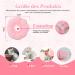 Hylyun Adjustable Soft Sunflower Neck Rope Cat Collar - Post-Surgery Recovery for Cats & Small Dogs - PM Pink - Buy Online on GoSupps.com