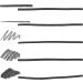 Pacific Arc Artist Vine Charcoal Soft Black Sticks - 12 Piece Set for Extra Smooth Drawing - Buy Online on GoSupps.com
