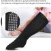 Natudeco Extra Wide Black Diabetic Socks - 1 Pair | Hospital Bariatric, High Elasticity, Anti-Slip, Soft Cotton | Ideal for Swollen Feet - Buy Online on GoSupps.com
