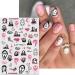 JMEOWIO 9 Sheets Halloween Nail Art Stickers Decals Self-Adhesive Star Cute Ghost Nail Supplies Nail Art Design Decoration Accessories - Buy Online on GoSupps.com