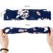 12-Piece Button Headbands for Mask | Boho Stretchy Cross Knotted Headbands for Women | Non-Slip Turban Headwrap for Nurses & Doctors - Buy Online on GoSupps.com
