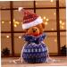 Abaodam Dining Table Decor 1pc Decor Bear Storage Christmas Bag Candy Favors Ornament Hanging Pouches Fabric for Portable 1 count (Pack of 1) As Shown - Buy Online on GoSupps.com