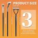 3PCS Mascara Fan Brush Set | INENK Eyelash Separator & Comb for Clump-Free Application | Perfect Eyebrow & Lash Tools for Natural Lift - Buy Online on GoSupps.com