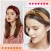 4 Pieces Headbands for Women Boho Wide Knot Hair Band Elastic Hair Hoop Plain Elastic Head Wrap Vintage Style Fabric Hair Band Accessories for Women and Girls - Buy Online on GoSupps.com