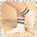 Utensilsto Women's Crew Socks - 6 Pairs Cotton Leopard Sports Socks for Spring & Autumn (Sizes 35-42) - Buy Online on GoSupps.com